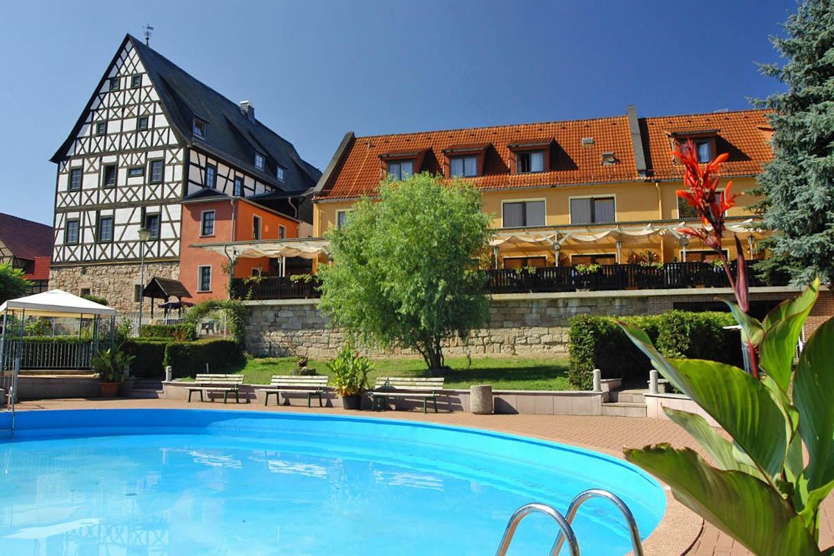 Thueringer Landhotel Edelhof Uhlstadt-Kirchhasel ภายนอก รูปภาพ