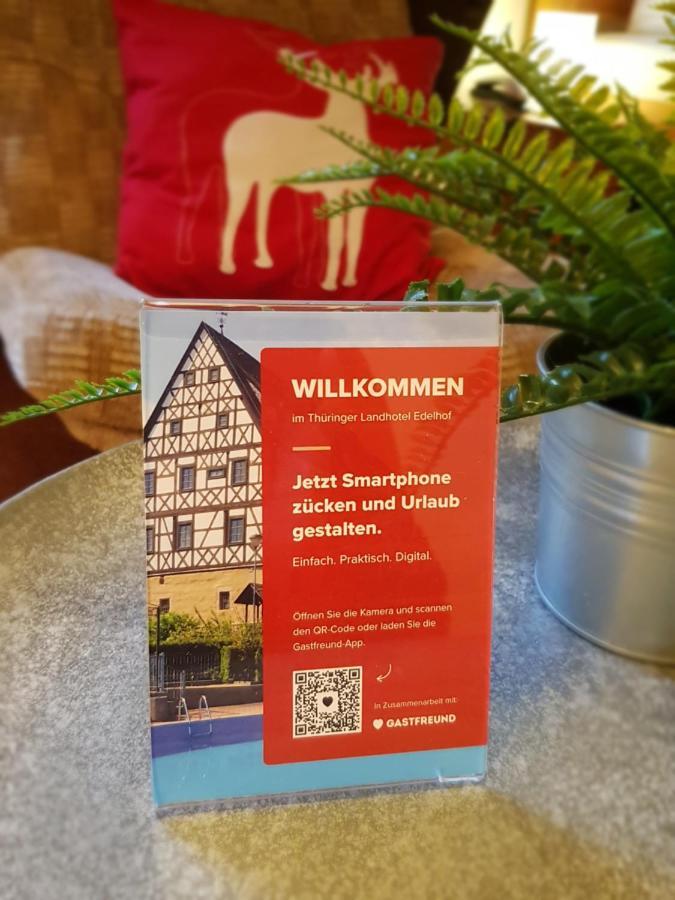 Thueringer Landhotel Edelhof Uhlstadt-Kirchhasel ภายนอก รูปภาพ