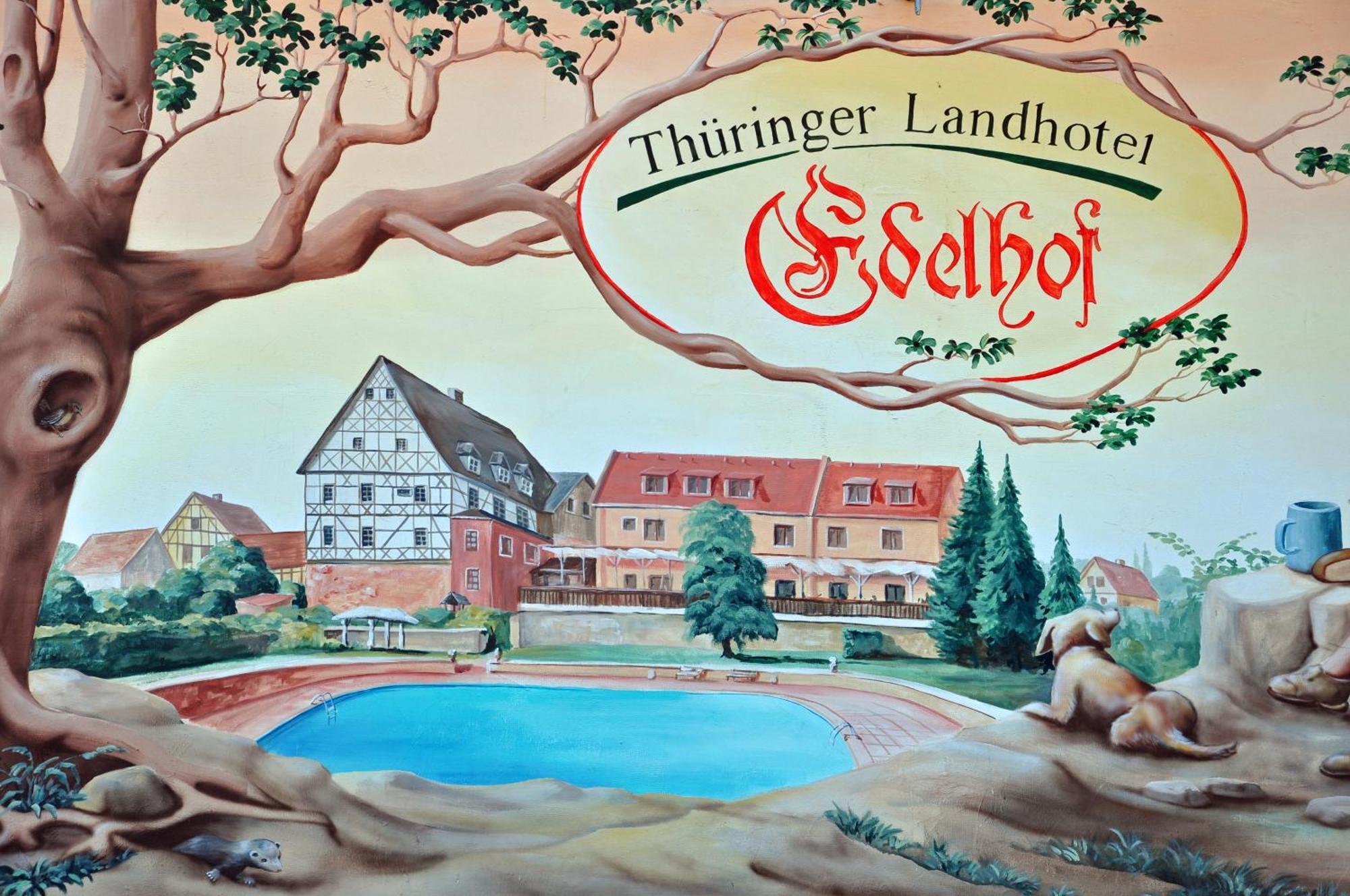 Thueringer Landhotel Edelhof Uhlstadt-Kirchhasel ภายนอก รูปภาพ